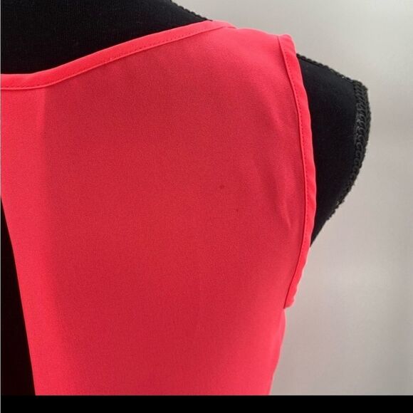 Express Open Back Tank Top Hot Pink - Picture 3 of 9